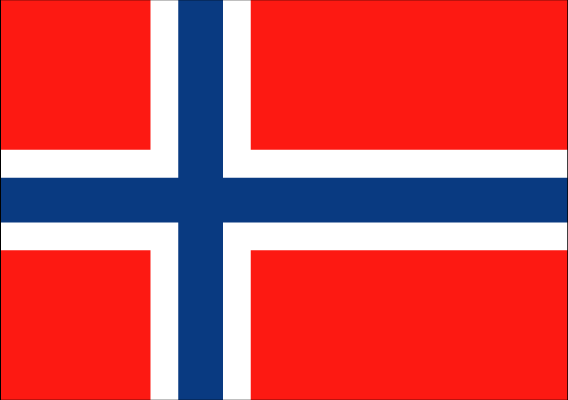 Norwegian flag - flag of Norway
